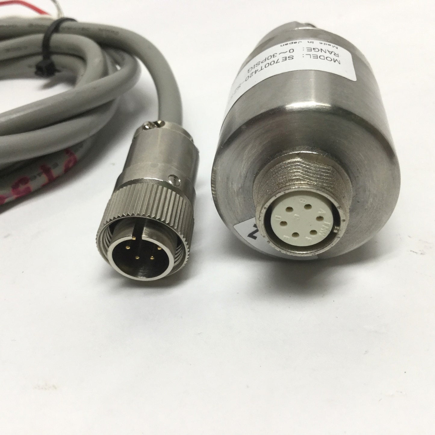 Used Tem Tech SE700T420-SZS1-T Analog Pressure Transmitter Sensor 0-30psi, 4-20mA