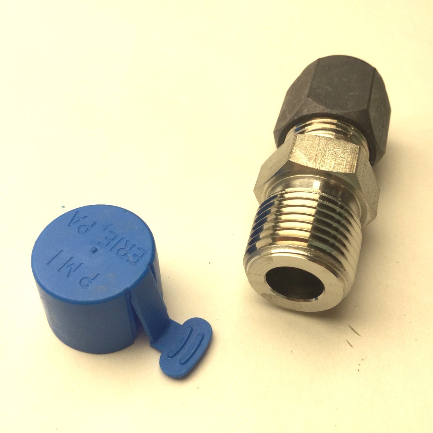 New – Open box Lot of 3 52245K539 Compression Fitting Straight Adapter, 1/2" NPT