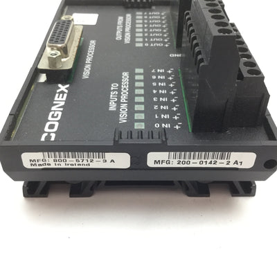 Used Cognex 800-5712-3A Machine Vision Processor Input/Output Expansion Module, *Rust