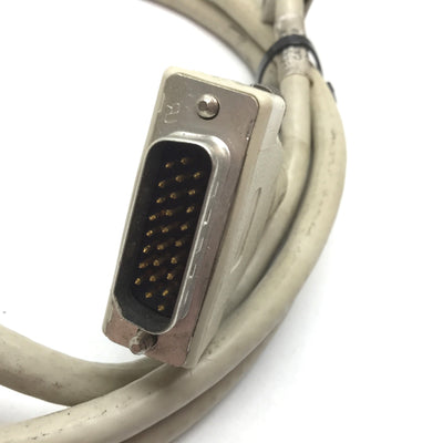 Used Cognex 300-0389 Vision Cable, 26-Pin Male to 20-Pin Female, Length: 5ft