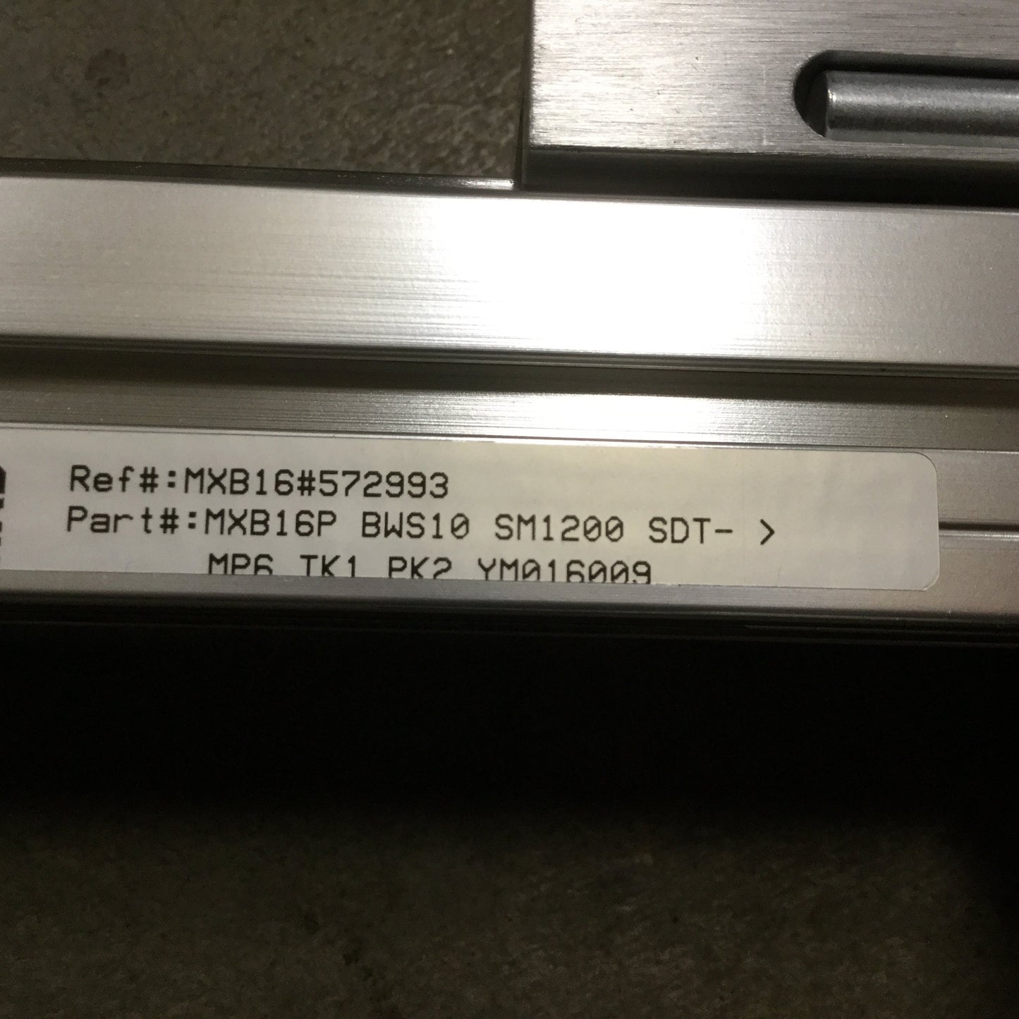 New – Open box Tolomatic MXB16P BWS10 SM1200 Belt Driven Profile Linear Actuator 1200mm Stroke