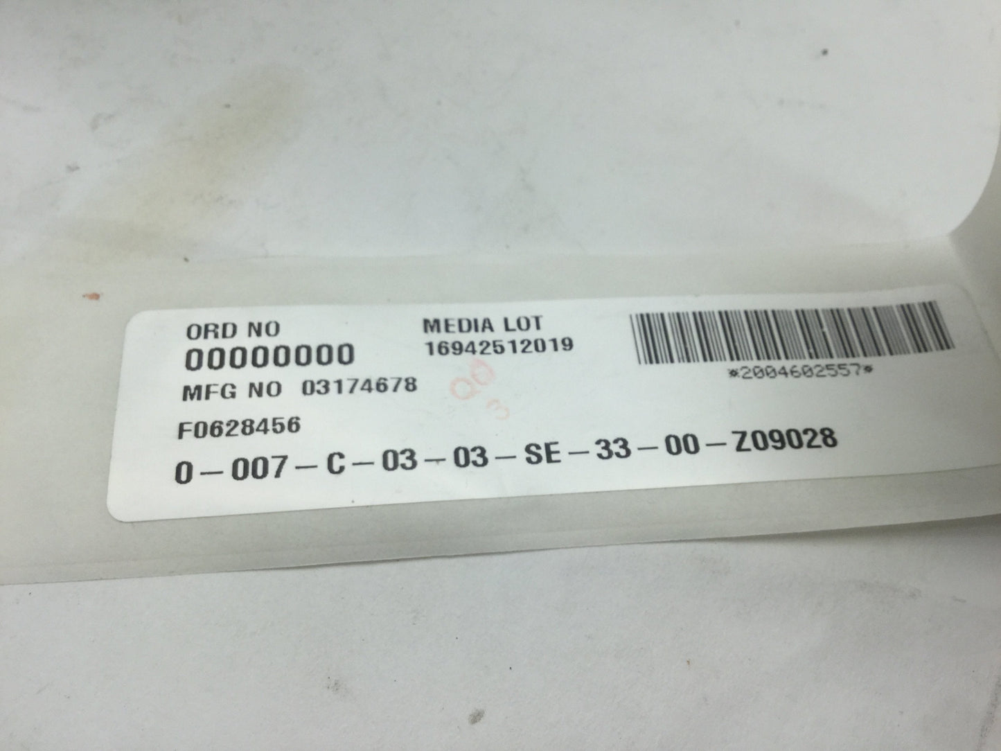 New – Open box AAF Flanders 0-007-C-03-03-SE-33-00-Z09028 Filter, 50CFM F0628456, 8"x5.875"x8"