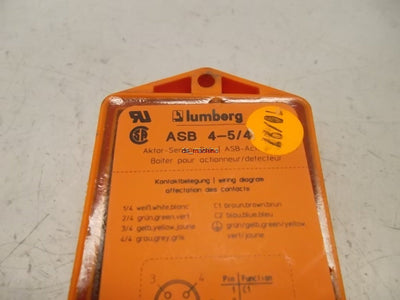 Used Lumberg Sensor Box ASB 4-5/4