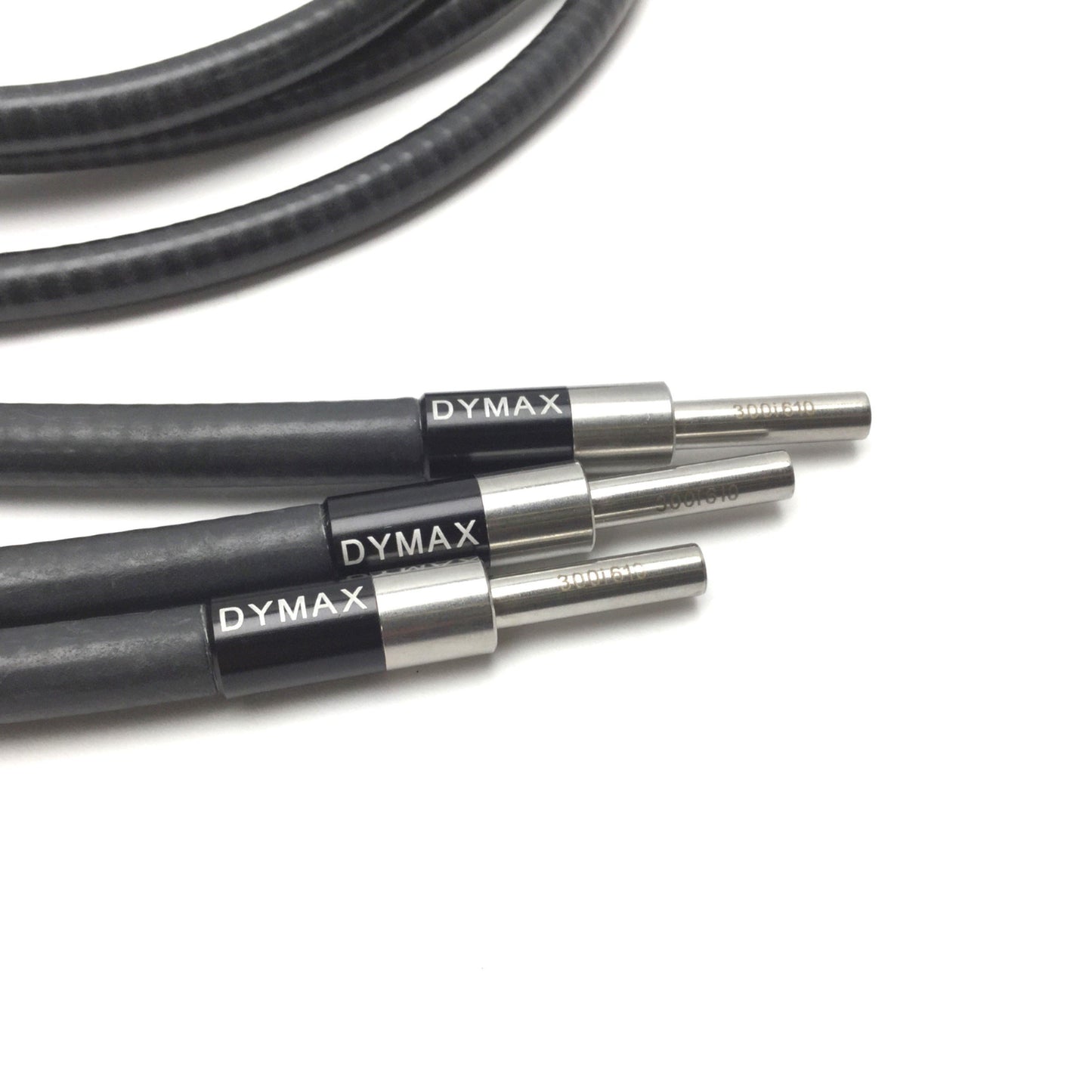 Used Dymax 37044 UV Curing Liquid Light Guide, 3-Pole, 1m, 3x 3mm Bundle, Wolf Style