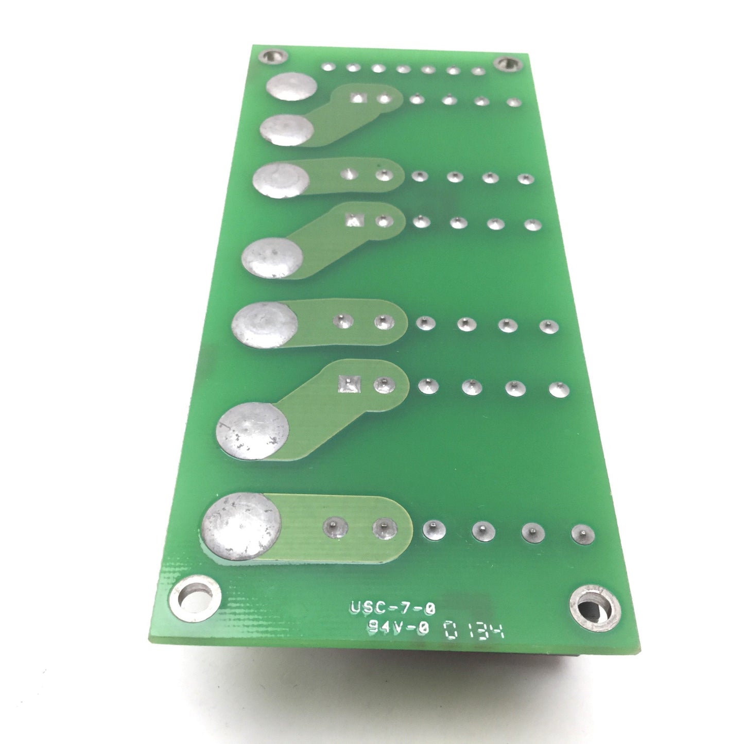 Used Trilogy Systems Corp IND-1 Rev A Inductor Board, USC-7-0, 5.2" x 2.3"