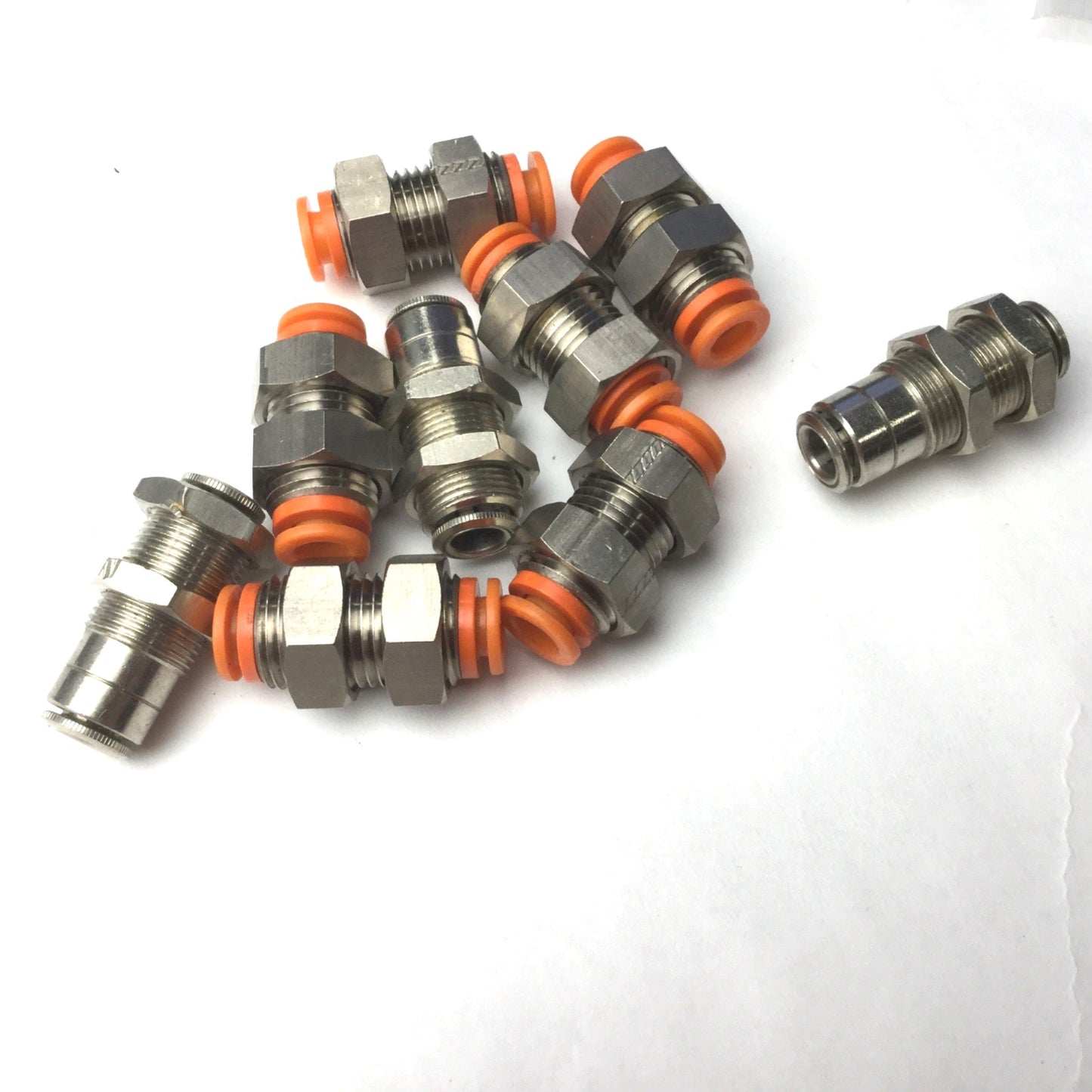 Used Lot of 53 Miscellaneous Assorted Fittings/Connectors, See Pictures for Details
