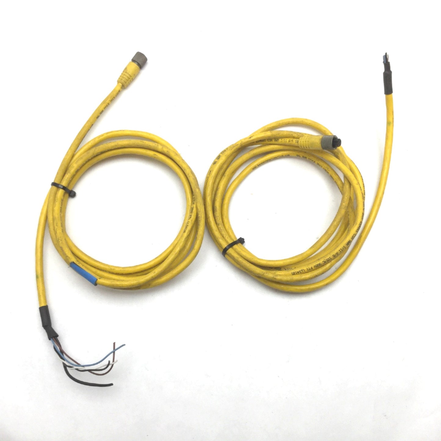 Used Banner USR824YP2 & USE824YP2 Micro-Screen Light Curtain, 8" Screen, W/ 8' Cables