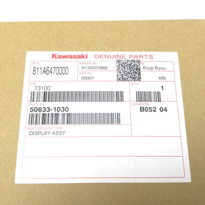 New Kawasaki Genuine Parts 50633-1030 7" LCD Display Assembly