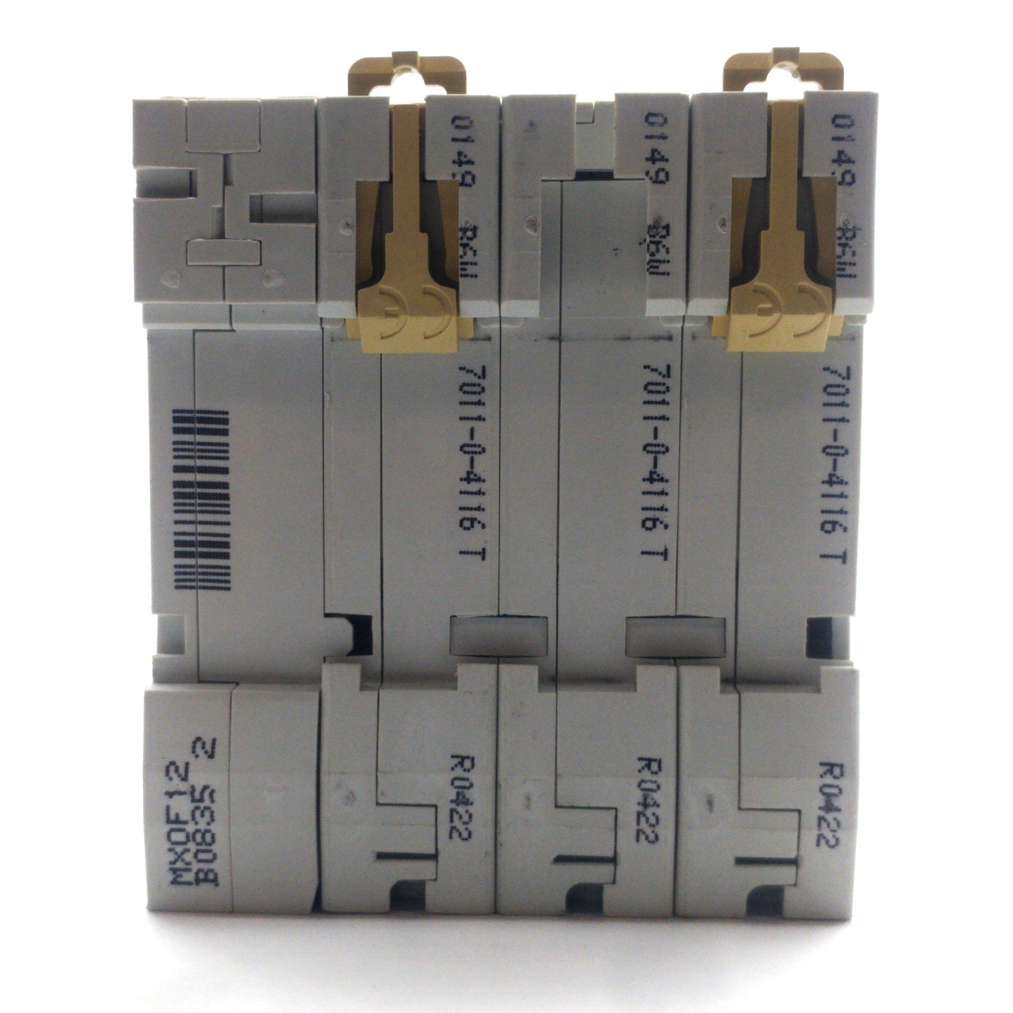 Used Merlin Gerin 24472 Circuit Breaker 3-Pole Multi 9 C60N 40A Type-C w/MX+OF Switch