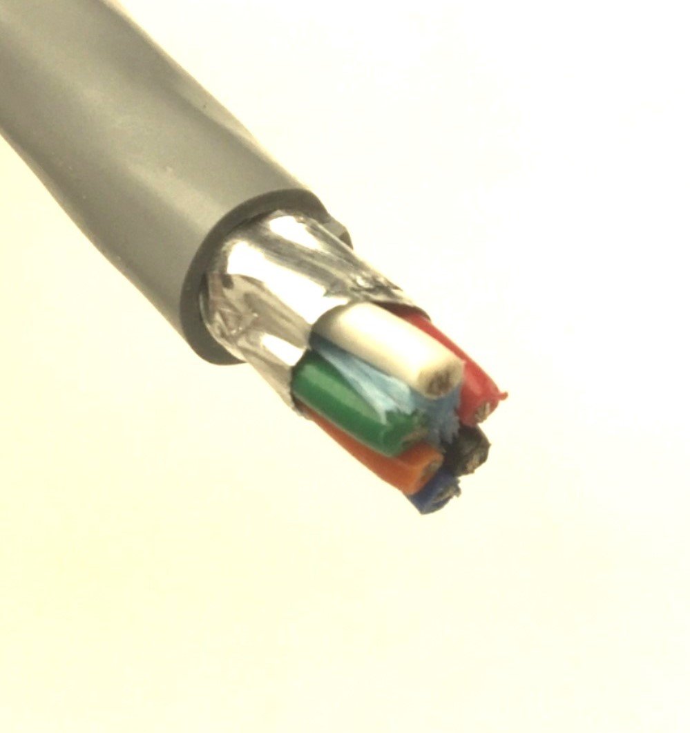 Used Lot of 3 E151405 Low Voltage Computer Cables, Length: 8', 21' & 20', ~49' Total