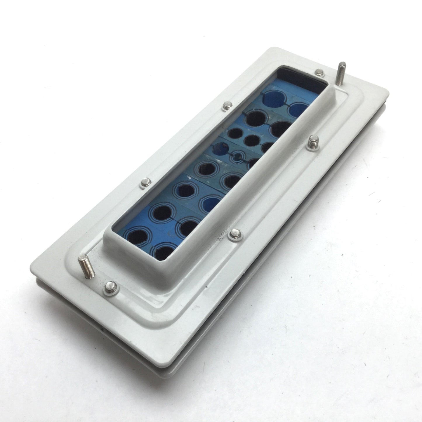 Used Roxtec CF 16 Cable Wire Entry Enclosure Cabinet Seal Frame 16-Gland Powder Coat