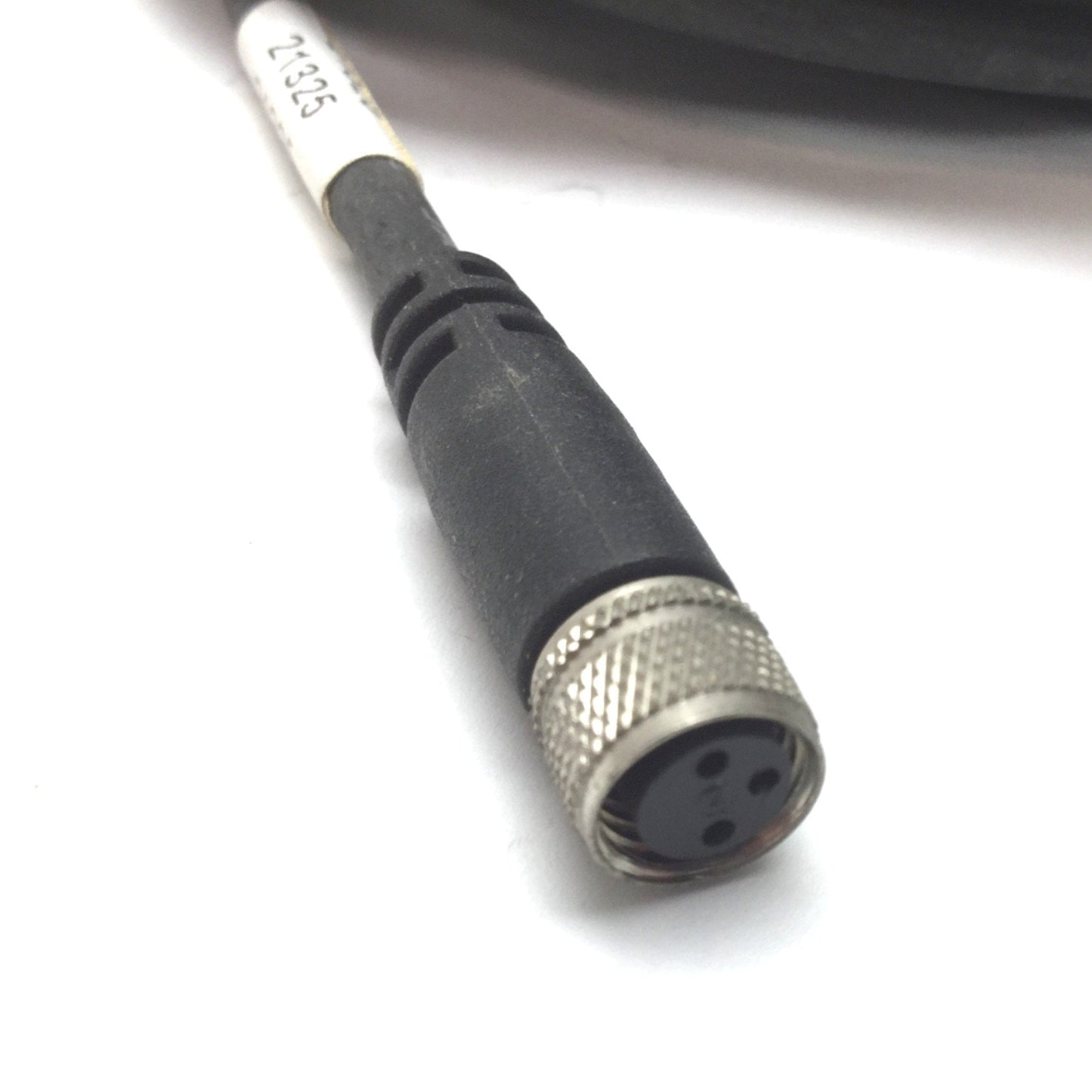 Used Lot of 2 M8 Picofast Cable, 3-Pin Female to Flying Leads, 15ft Long
