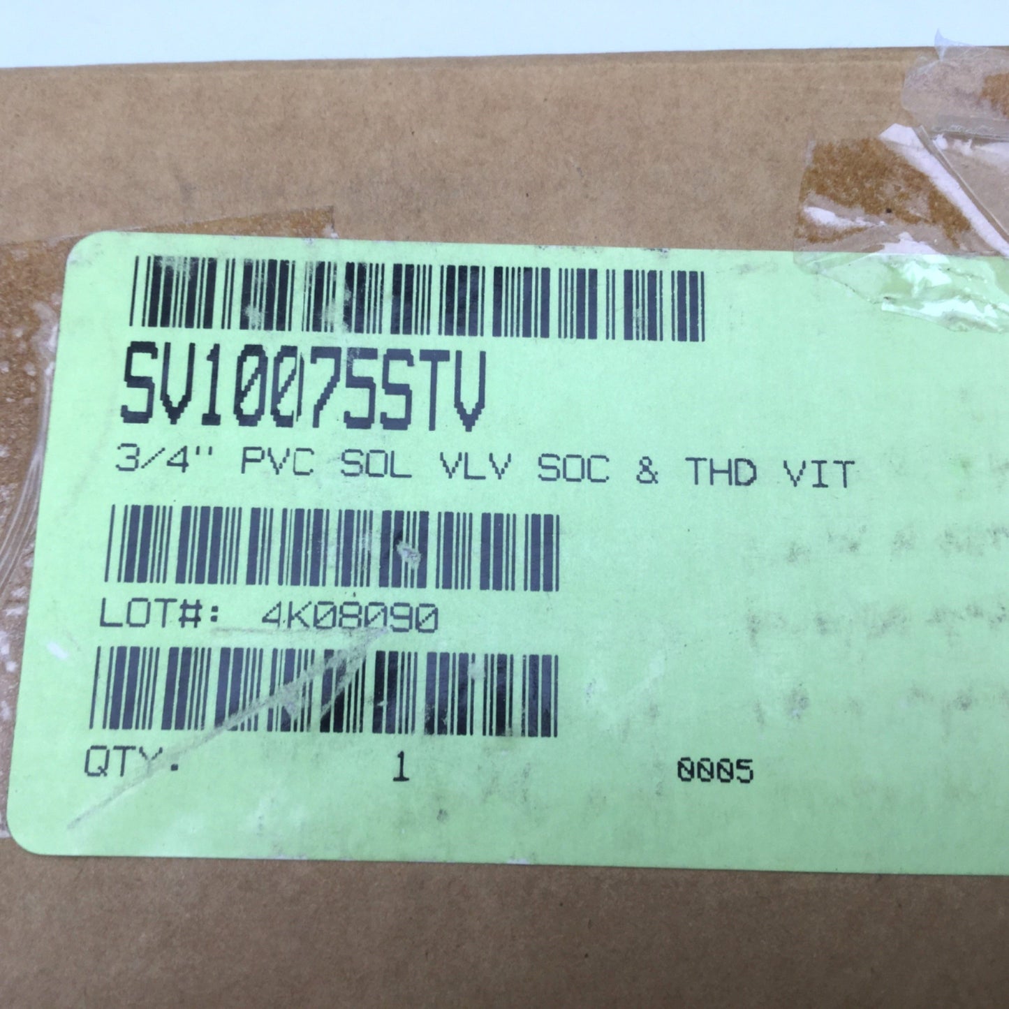 New Hayward SV10075STV 3/4" PCV/CPVC True Union Solenoid Valve 120VAC 50/60Hz 19W