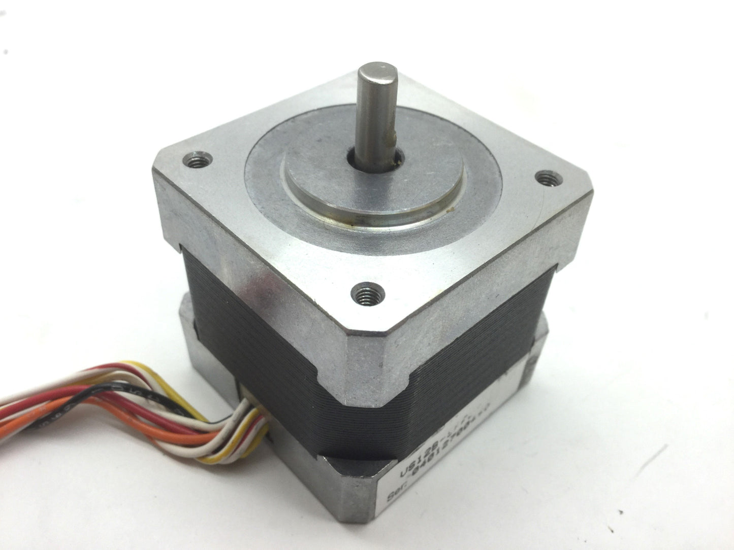 Used Parker VS12B-5FFB Stepper Motor, 170VDC Winding, Size 17 Frame