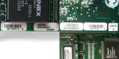 Used Cognex VPM-59432-20GSP Frame Grabber Card, PCI, DB26 w/I/O Adapter