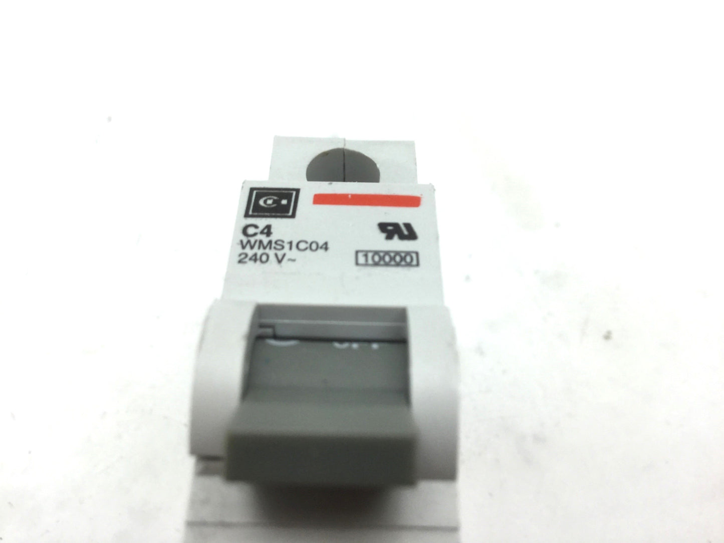Used Eaton Cutler Hammer WMS1C04 Circuit Breakers Single-Pole 240VAC 4A DIN Rail