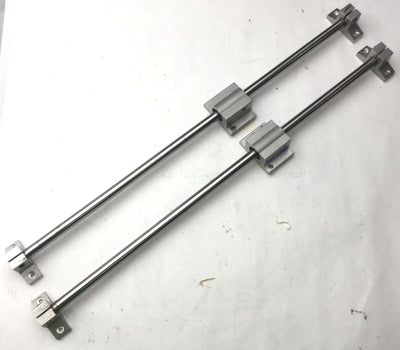 Used Lot of 2 Thomson SPB 6 Super Pillow Block Rod: 16-1/2" x 3/8" Travel: 15-3/8"