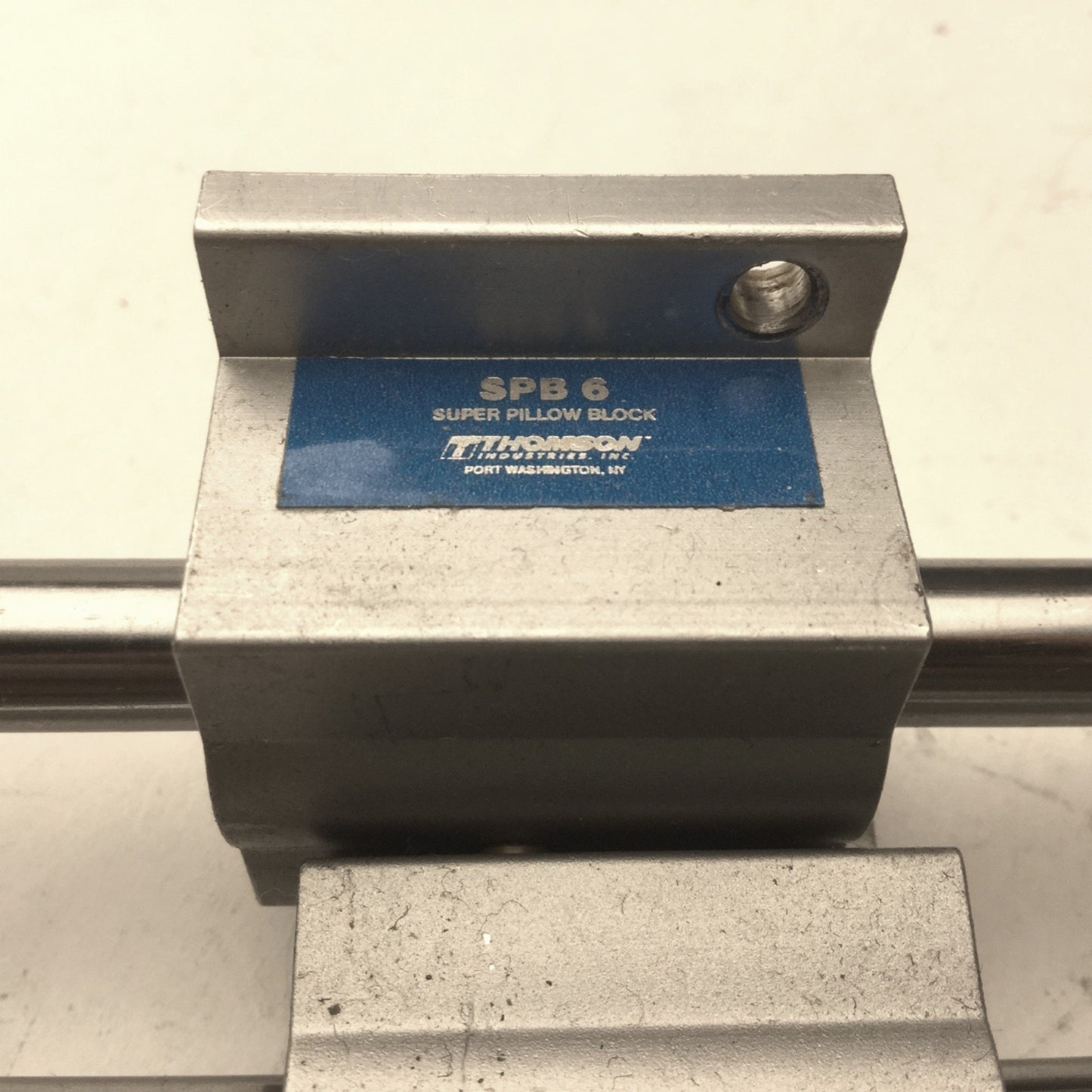 Used Lot of 2 Thomson SPB 6 Super Pillow Block Rod: 16-1/2" x 3/8" Travel: 15-3/8"