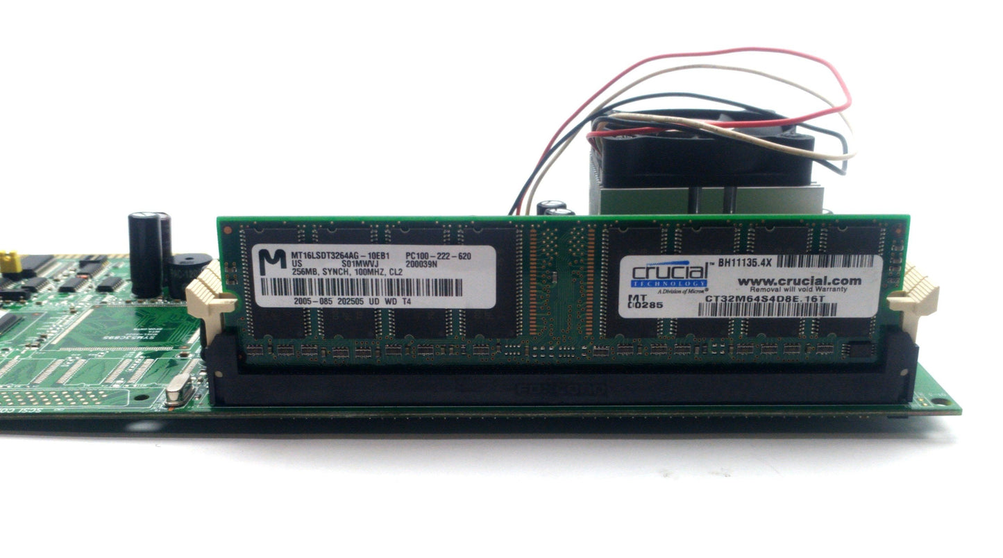 Used Advantech PCA-6178VE Single Board Computer, Intel P3 850MHz, 512MB RAM *Bad Fan*