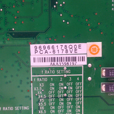 Used Advantech PCA-6178VE Single Board Computer, Intel P3 850MHz, 512MB RAM *Bad Fan*