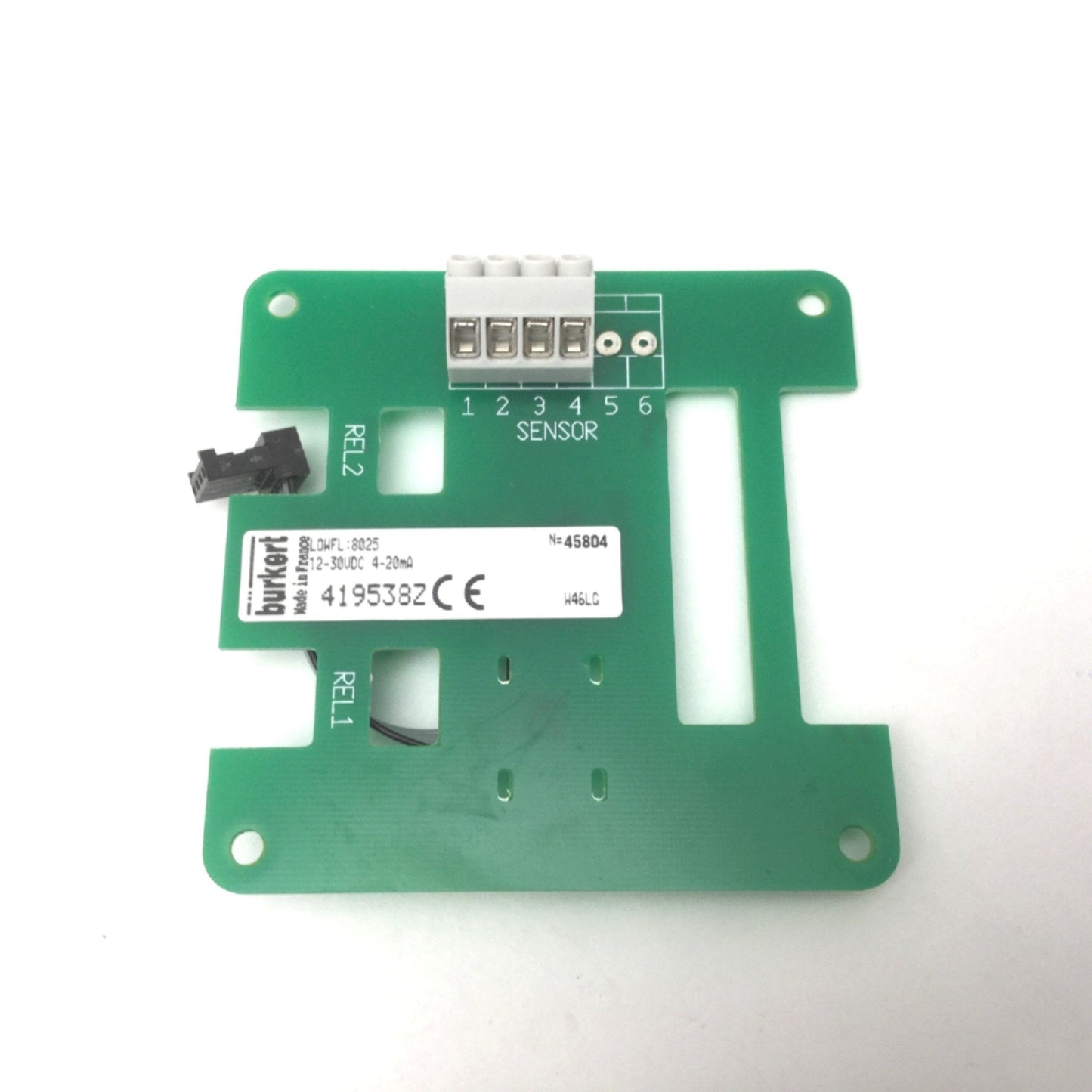 New Burkert 8025 Digital Flowmeter Transmitter Batch Controller 12-36VDC 4-20mA