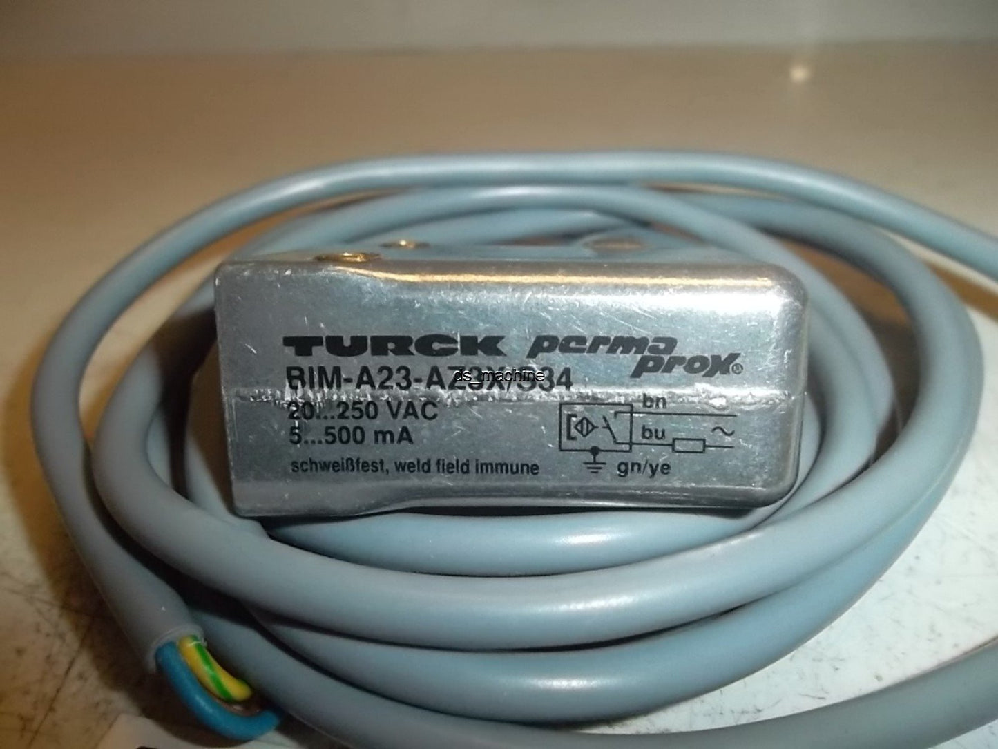 Used Turck Proximity Sensor BiM-A23-AZ3X/S34