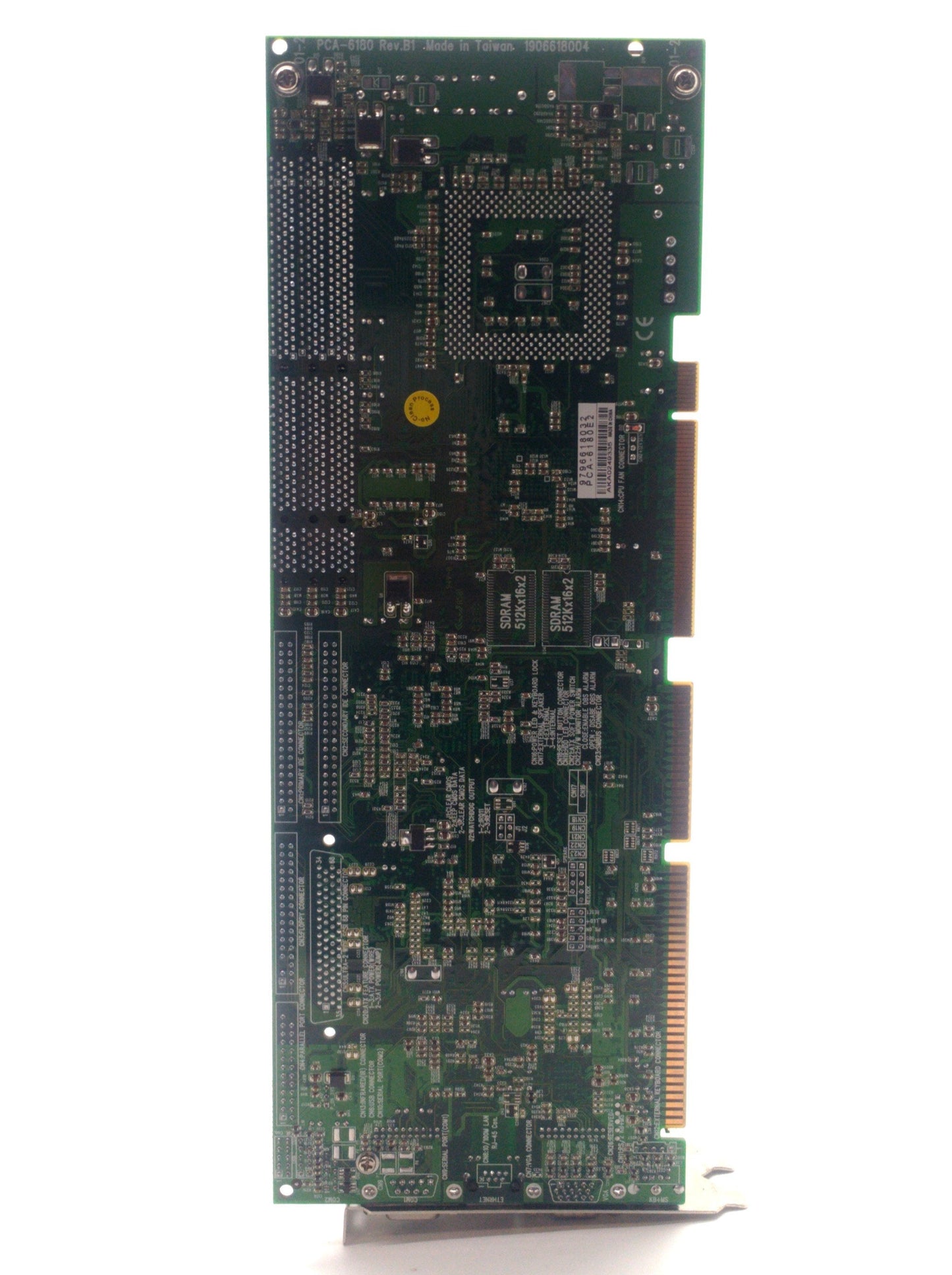 Used Advantech PCA-6180E2 Single Board Computer, Intel P3 850MHz, 128MB RAM *Bad Fan*