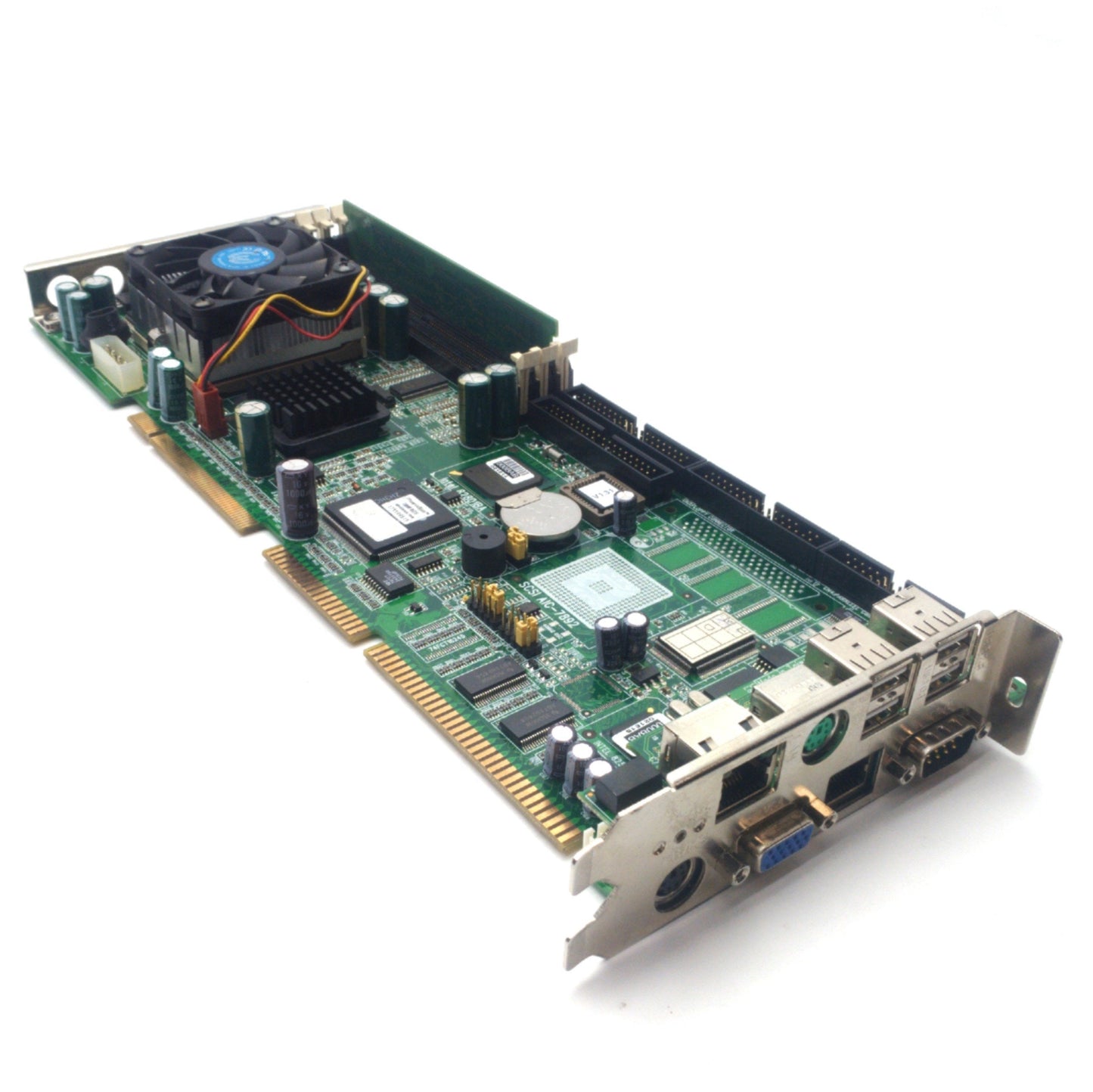 Used Advantech PCA-6180E2 Single Board Computer, Intel P3 850MHz, 128MB RAM *Bad Fan*