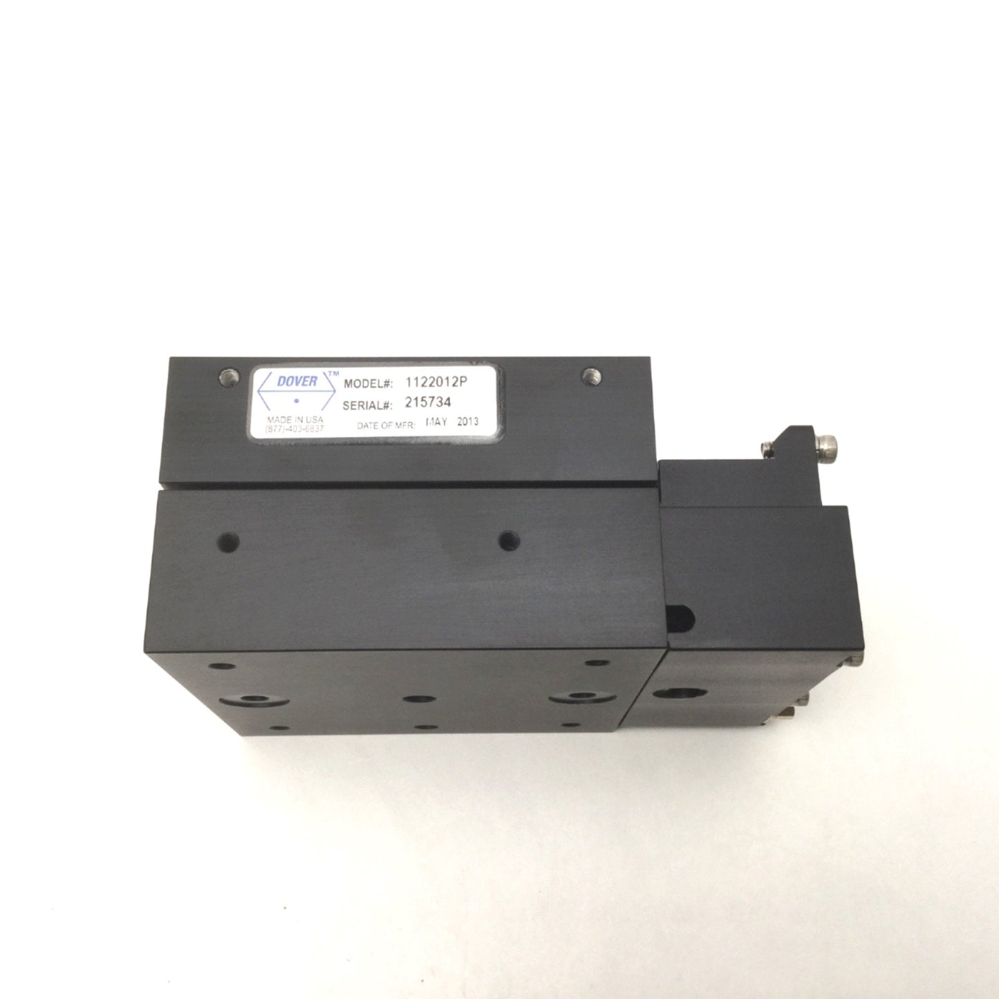 New DOVER LM-200 Precision Stage Linear Screw Actuator Positioner Table, 2" Travel