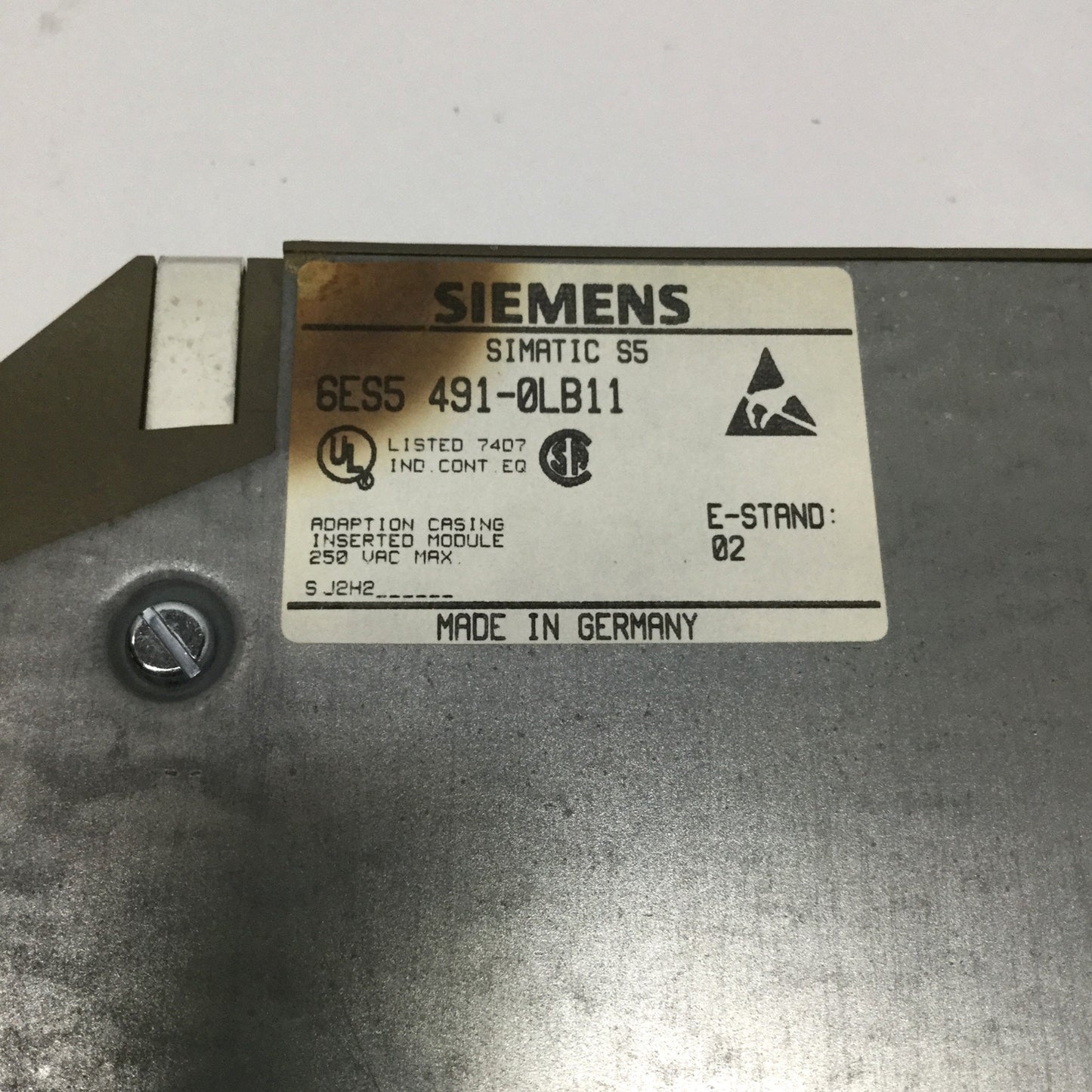Used Siemens 6ES5524-3UA13 Communications Processor w/32KB EPROM & RS-232 Interface