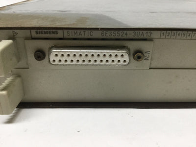 Used Siemens 6ES5524-3UA13 Communications Processor w/32KB EPROM & RS-232 Interface