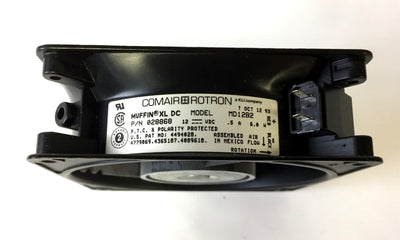 New Lot of 2 Comair Rotron MD12B2 Muffin XL DC Fan 119.13 x 119.13mm 12VDC 0.5A 6W