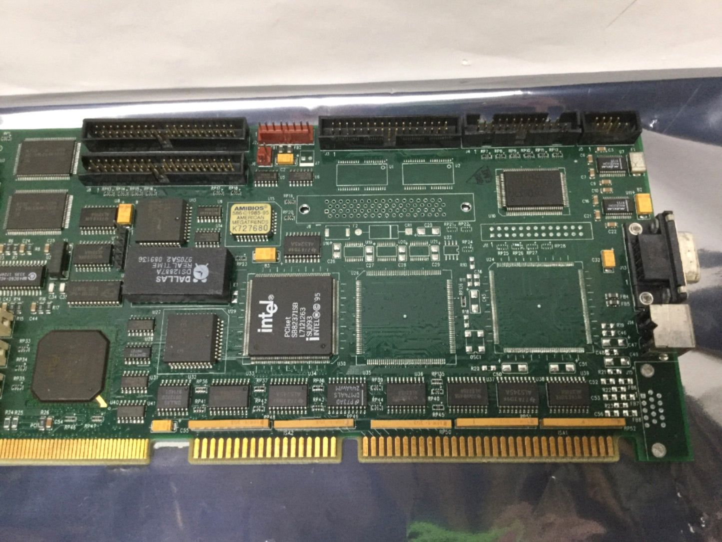 Used ICS SB586T Rev B Single Board Computer Intel PICMG 1.0 PCI-ISA *NO CPU or RAM*