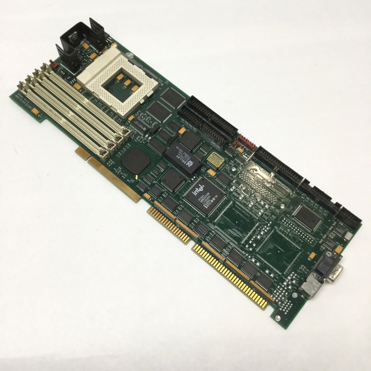 Used ICS SB586T Rev B Single Board Computer Intel PICMG 1.0 PCI-ISA *NO CPU or RAM*