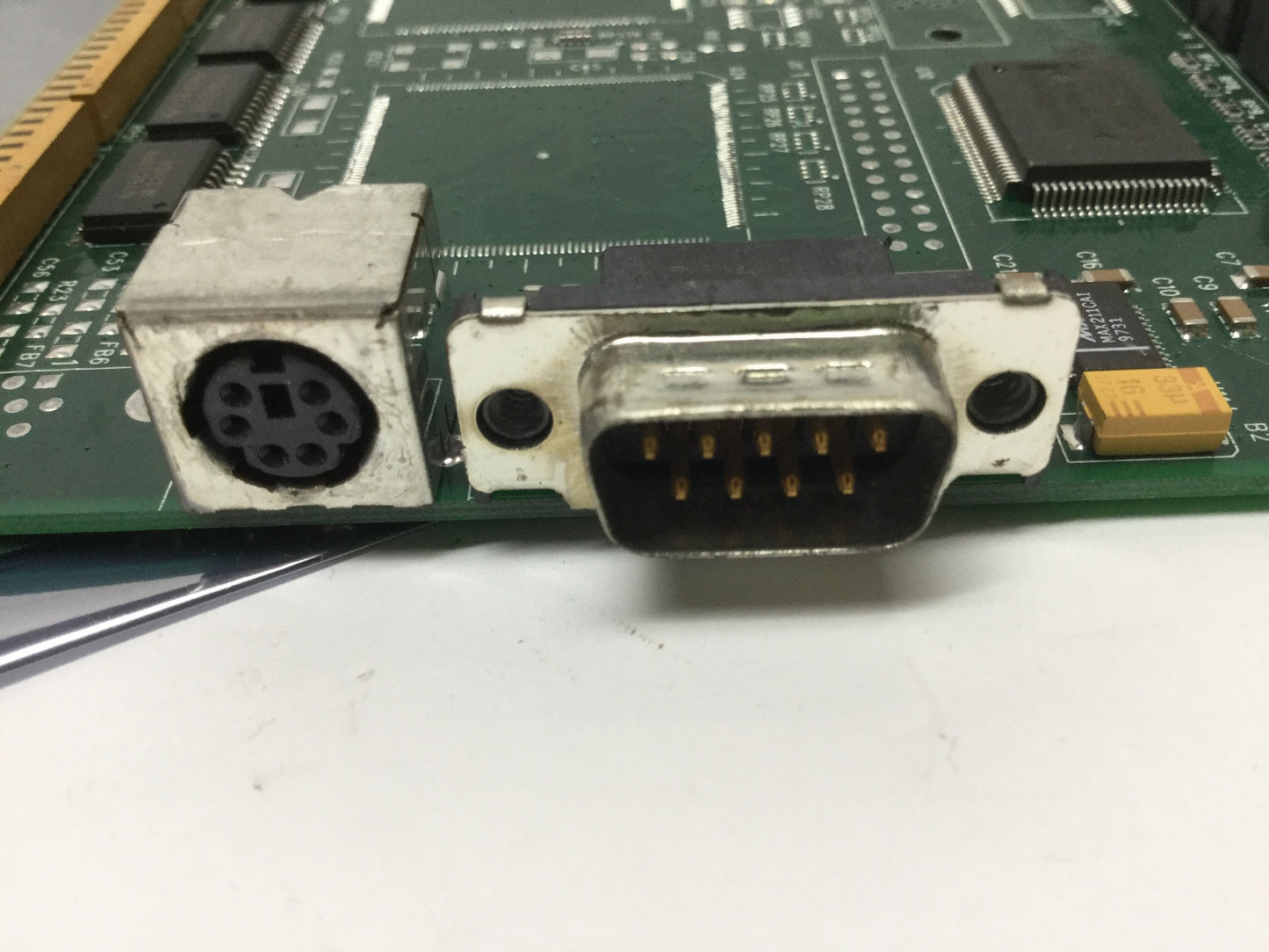 Used ICS SB586T Rev B Single Board Computer Intel PICMG 1.0 PCI-ISA *NO CPU or RAM*