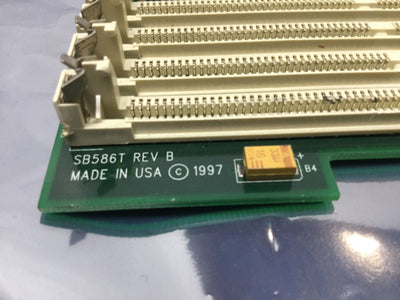 Used ICS SB586T Rev B Single Board Computer Intel PICMG 1.0 PCI-ISA *NO CPU or RAM*