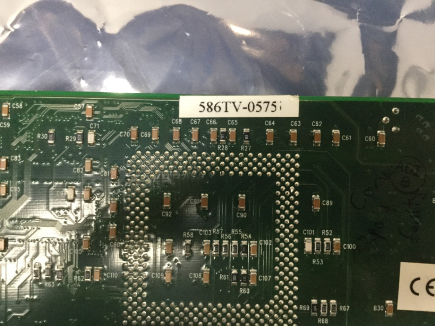 For Parts ICS SB586TV Single Board Computer Intel P54CS 200MHz 32MB RAM *Faulty COM Port*