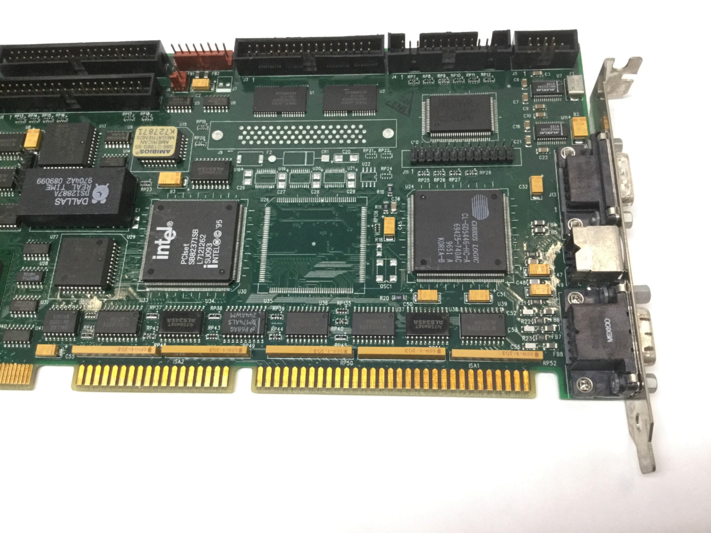 For Parts ICS SB586TV Single Board Computer Intel P54CS 200MHz 32MB RAM *Faulty COM Port*