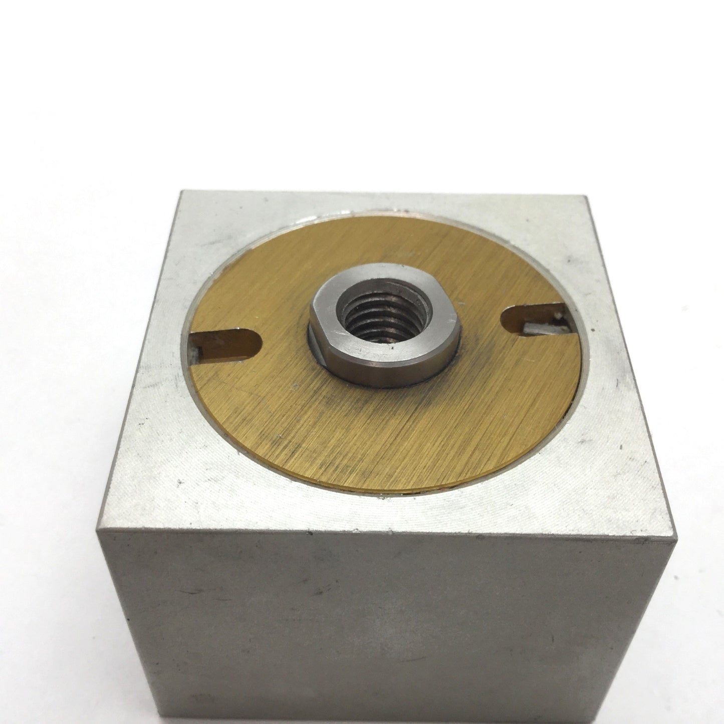 Used Compact 158X12 Pneumatic Cylinder, Bore: 1.625", Stroke: 0.5", Ports: 1/8" NPT