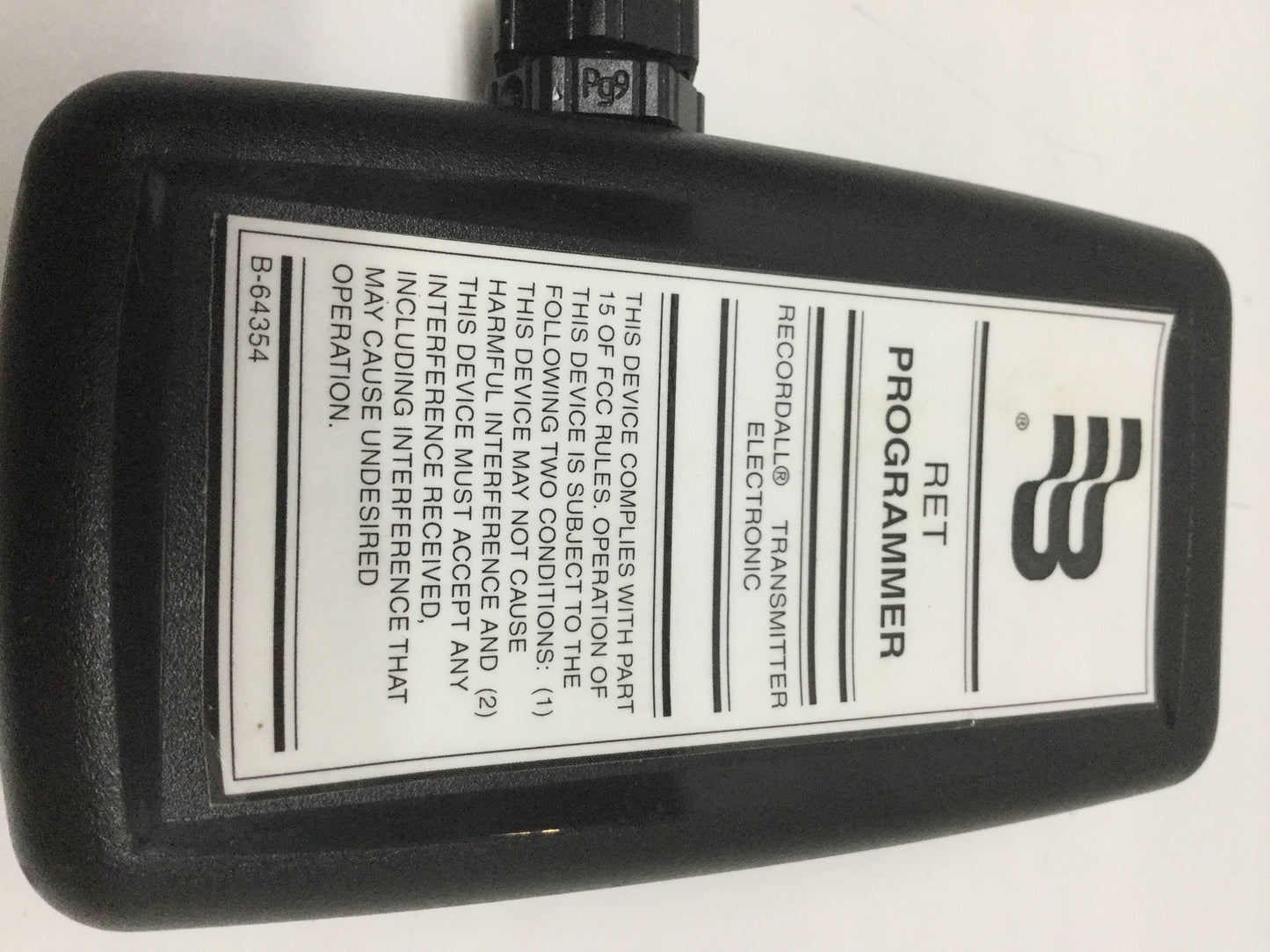Used Badger Meter RET Programmer Recordall Electronic Flow Transmitter Read/Write DB9