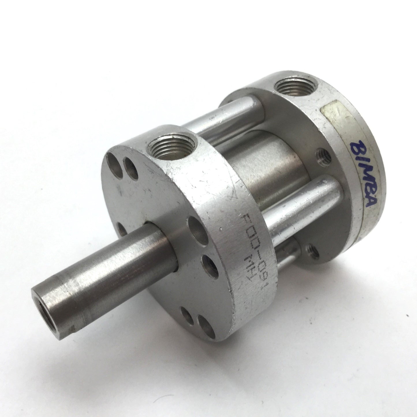 Used Bimba FOD-091 Pneumatic Cylinder, Double End Rod, Bore: 1.0625", Stroke: 1"
