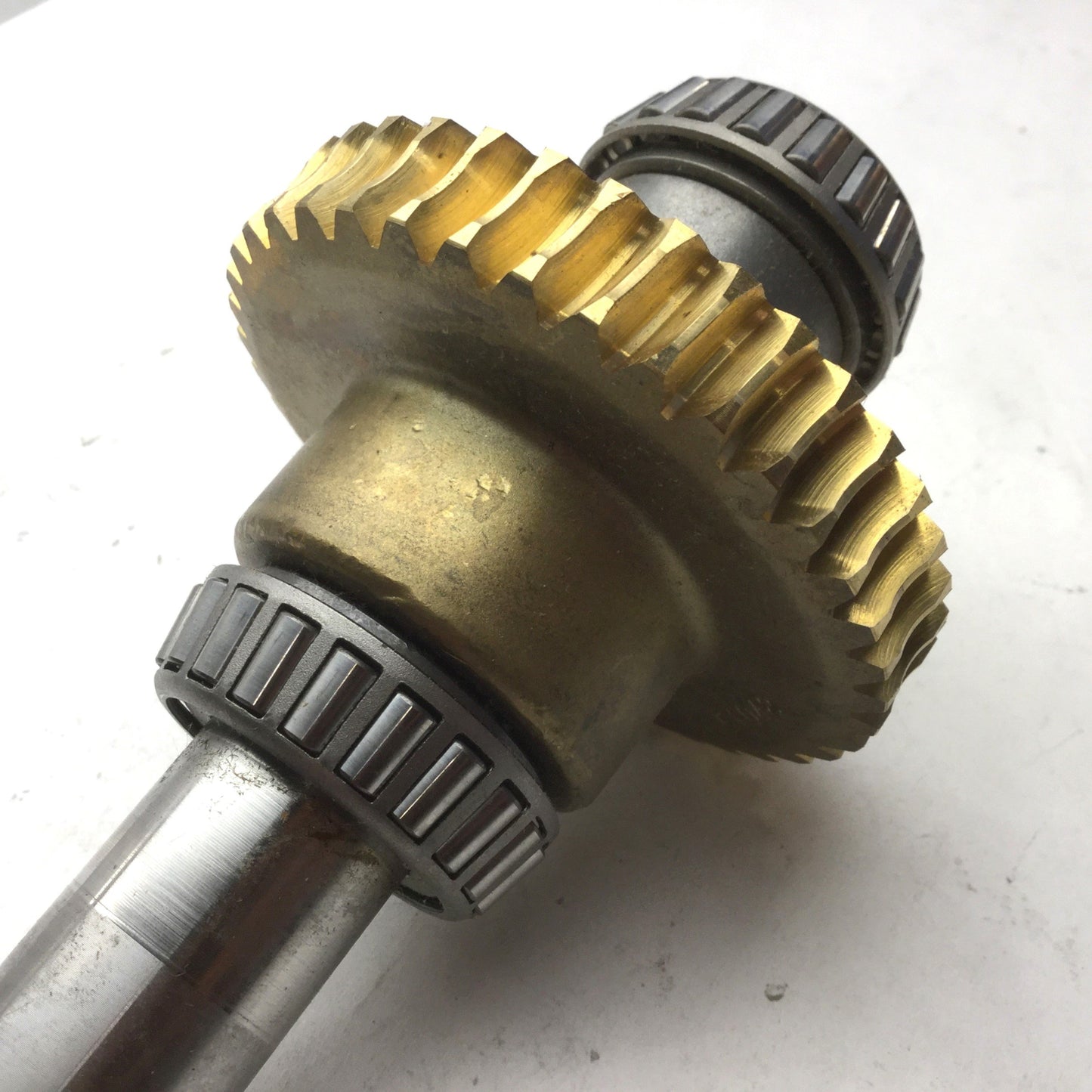 Used Boston Gear Z721-3A-40M Replacement RDCR Gear, DBL RED, Bronze, Ratio: 150:1