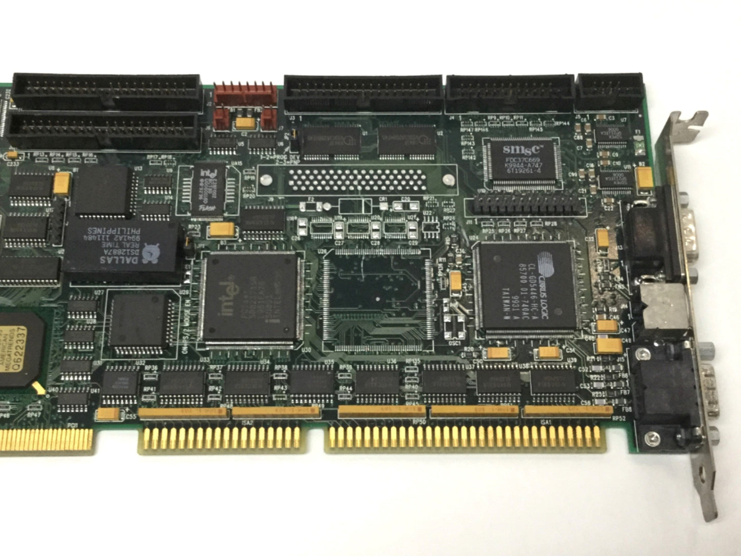 Used ICS SB586TV Single Board Computer PICMG 1.0 PCI-ISA Intel P55C 200MHz 64MB RAM