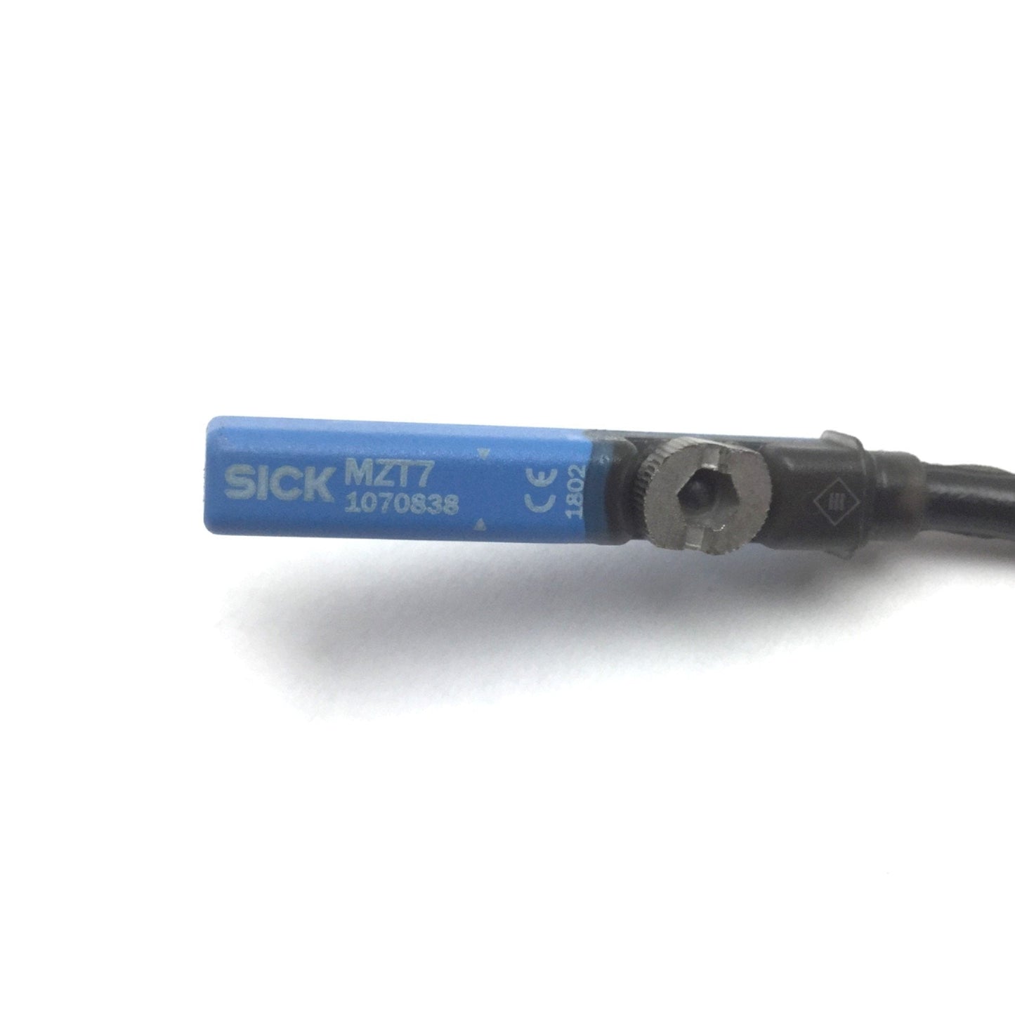 Used Sick MZT7-03VPS-KW0 T-Slot Cylinder Sensor, 10-30VDC 8mA, 3-Pin Pico Connector