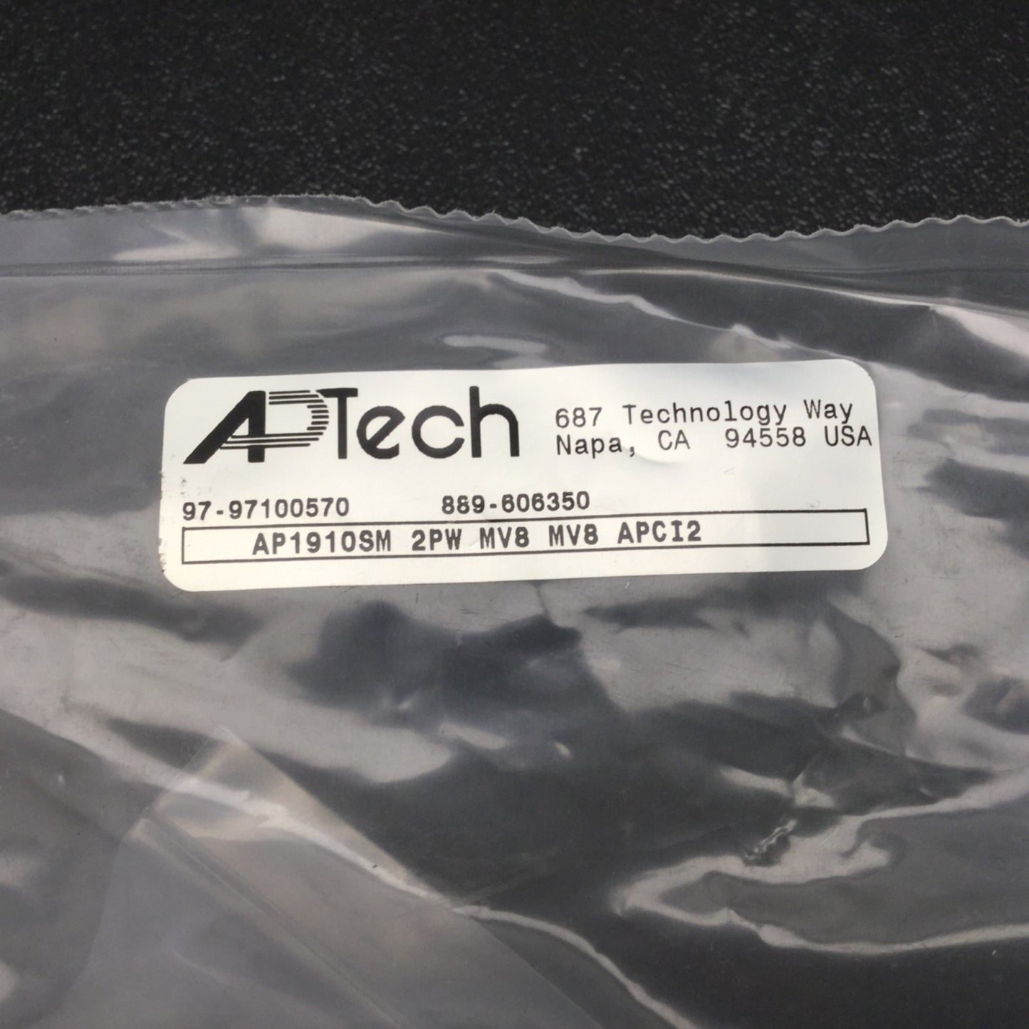New APTECH AP1910SM 2PW MV8 MV8 APCI2 Tied Diaphragm Regulator 2-100PSIG 2-Port