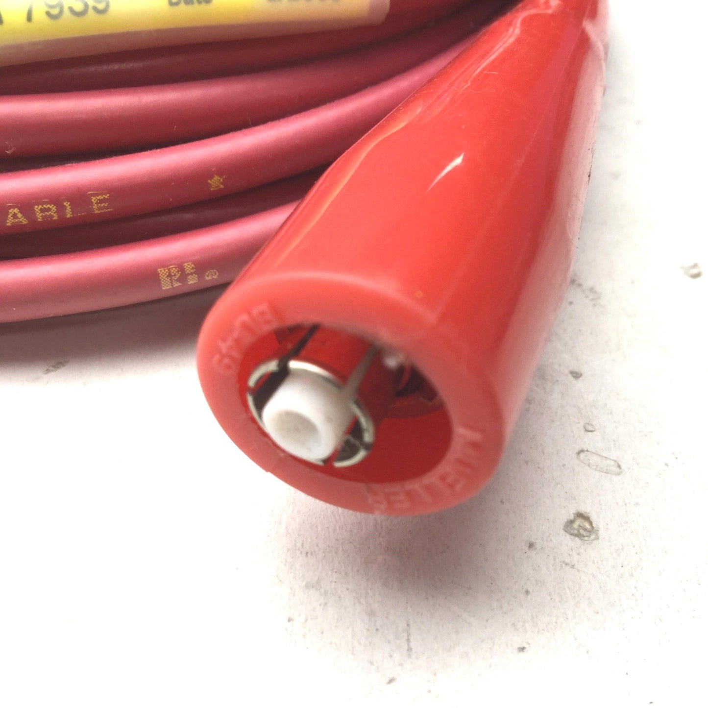 New ElectroGRIP HVCOAX-4 Driver Output Cable, Length: 4 Meters, Red