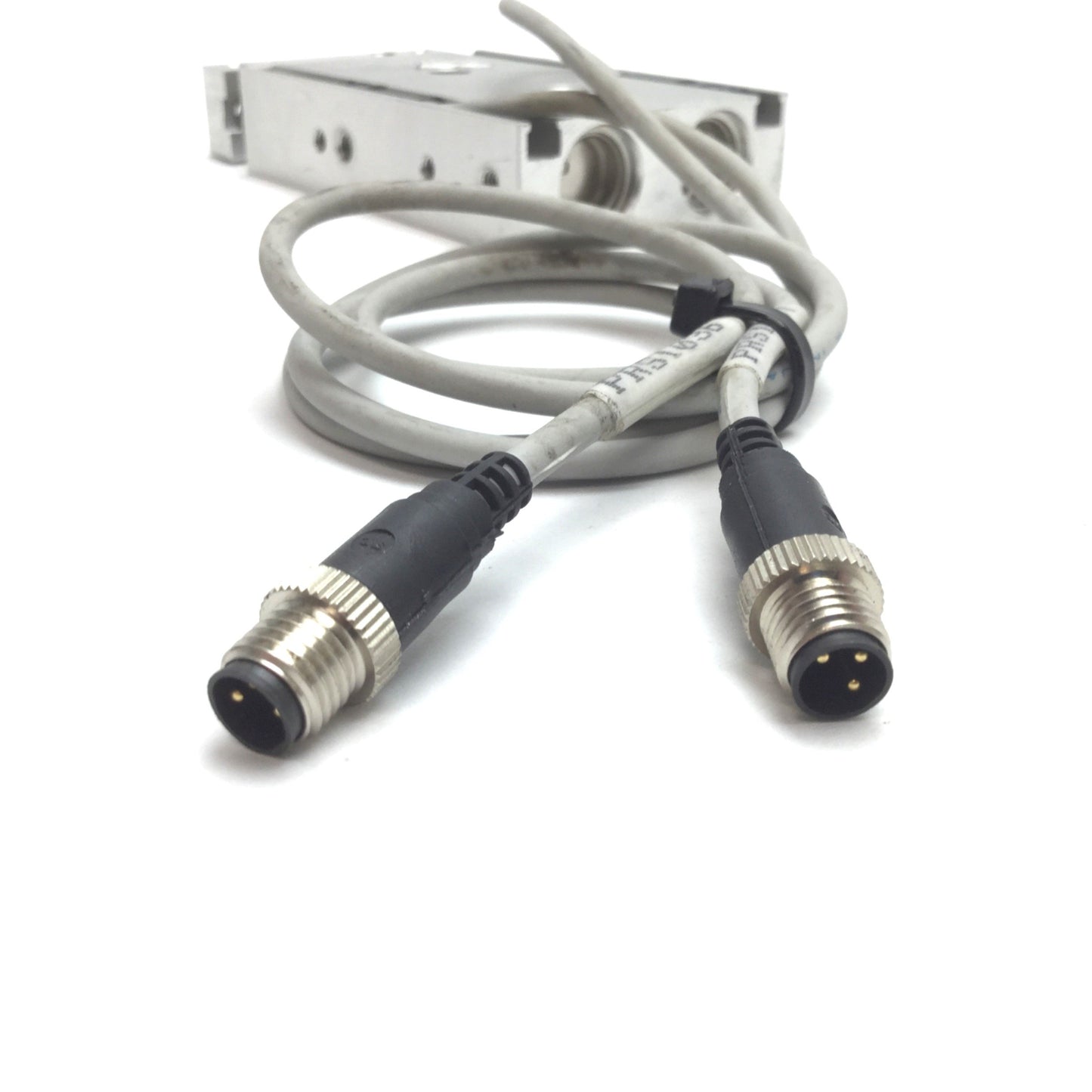 Used SMC CXSL15-30 Pneumatic Guided Cylinder, Bore 15mm, Stroke 30mm, With 2x Sensors