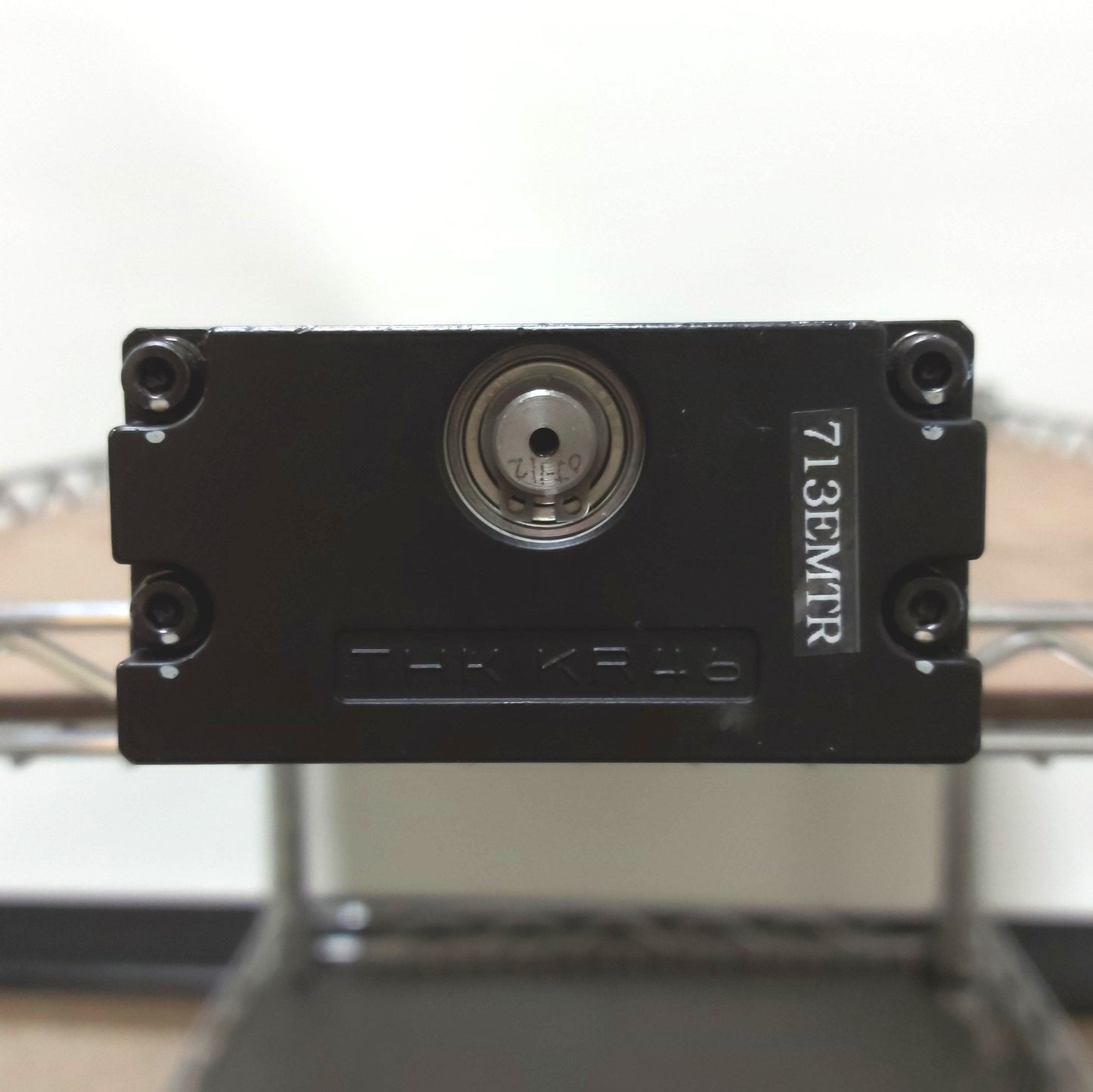 Used THK KR4620D+740L LM Linear Ball Screw Actuator, 620mm Travel, 20mm Lead, NEMA23