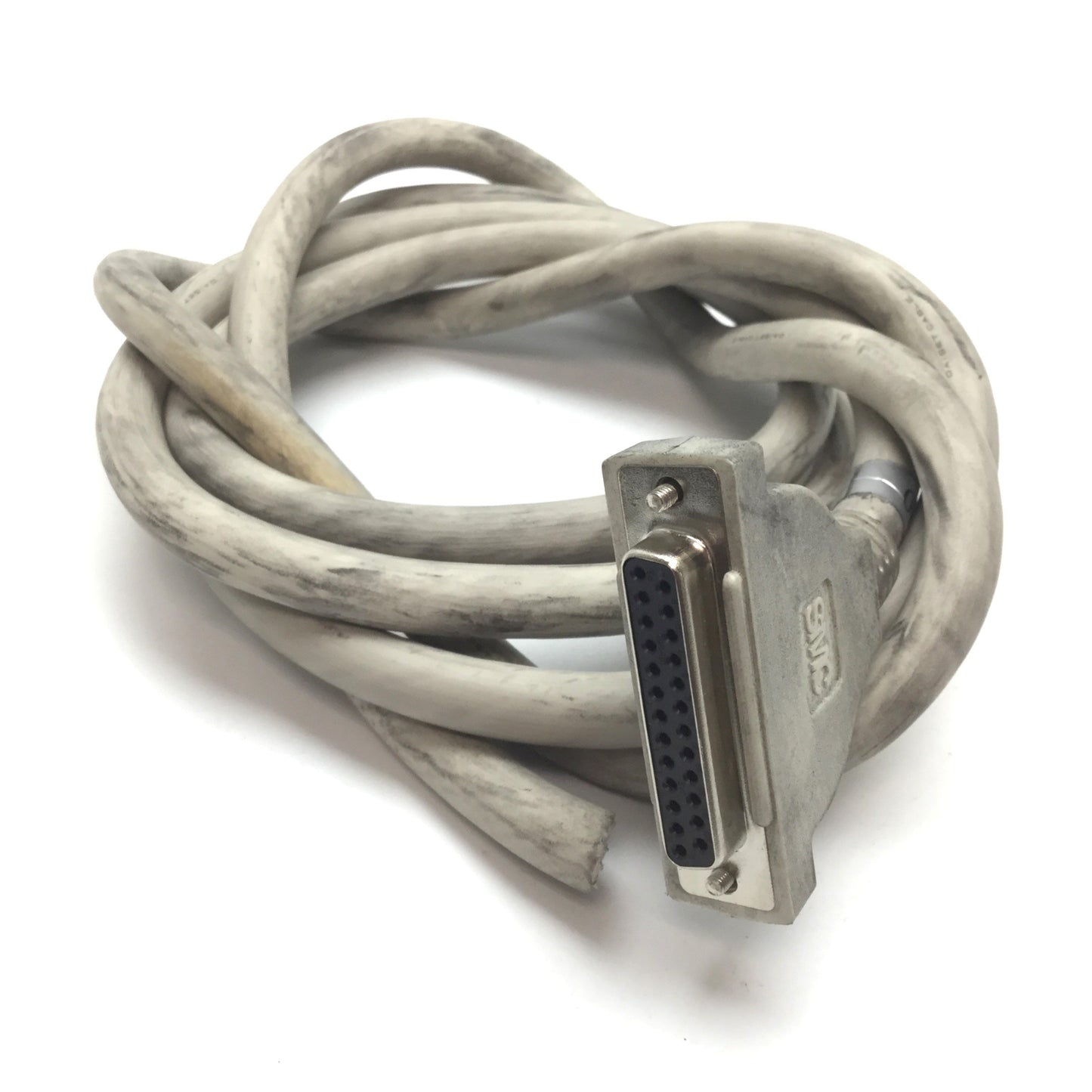 Used Bank of 4 SMC VQ4200-5 & 1 VQ4100-5 Solenoid Valve, 2-Position 5-Port, 24VDC