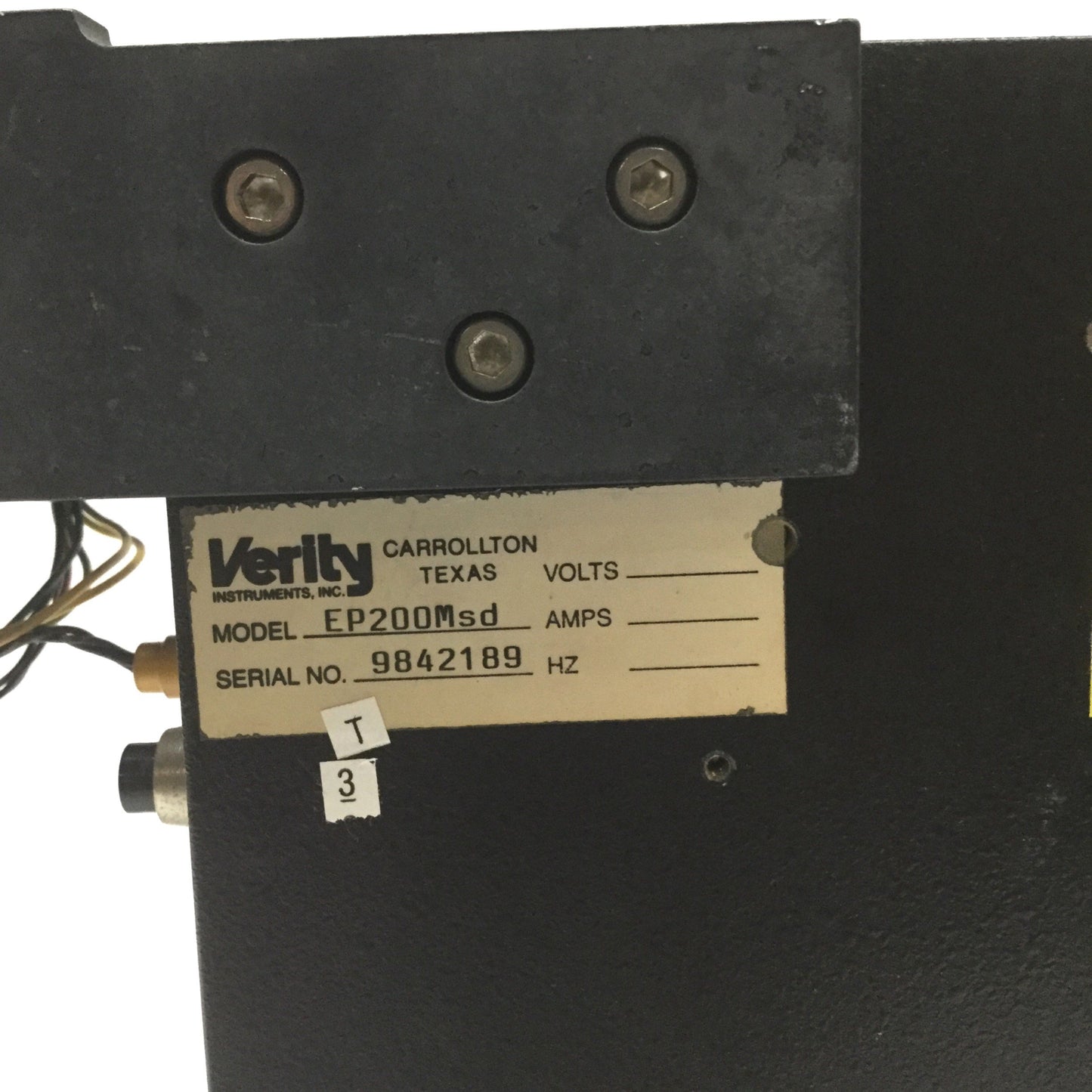 Used Verity EP200Msd Scanning Monochromator/Detector 185-920nm Wavelength, 0.2m (3)